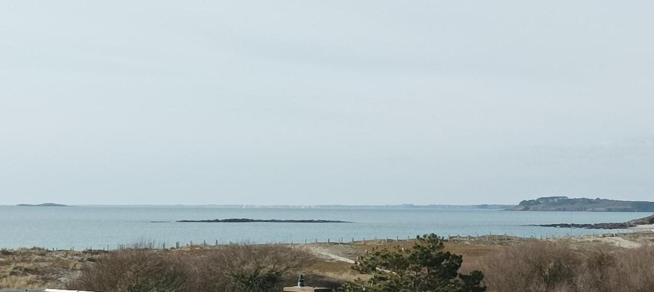 Appartement Vue Mer Exceptionnelle A 100M Tres Belle Plage Сен-Жилдас-дьо-Руис Екстериор снимка