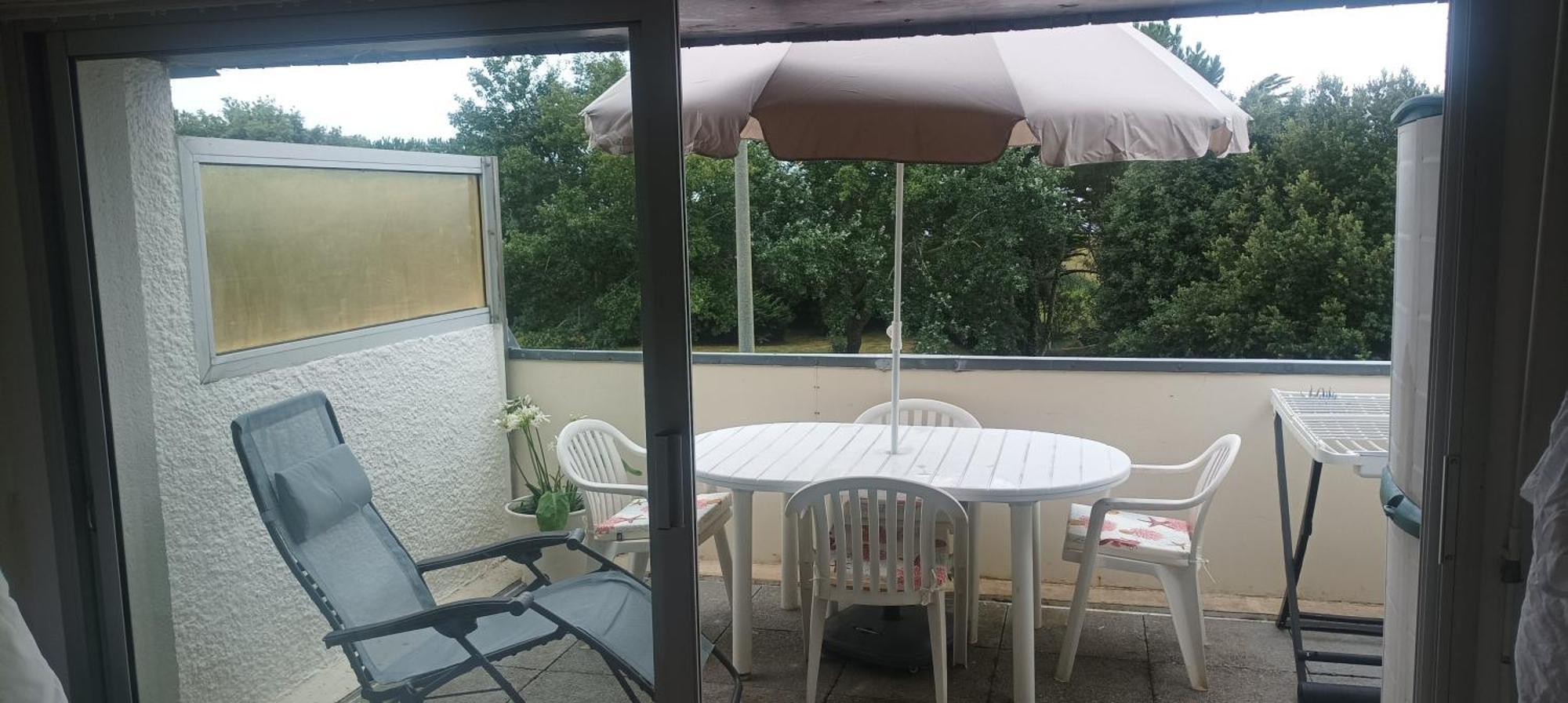 Appartement Vue Mer Exceptionnelle A 100M Tres Belle Plage Сен-Жилдас-дьо-Руис Екстериор снимка